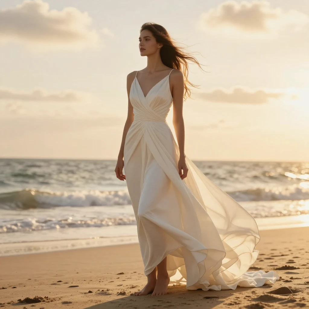10. Draped Midi Dress