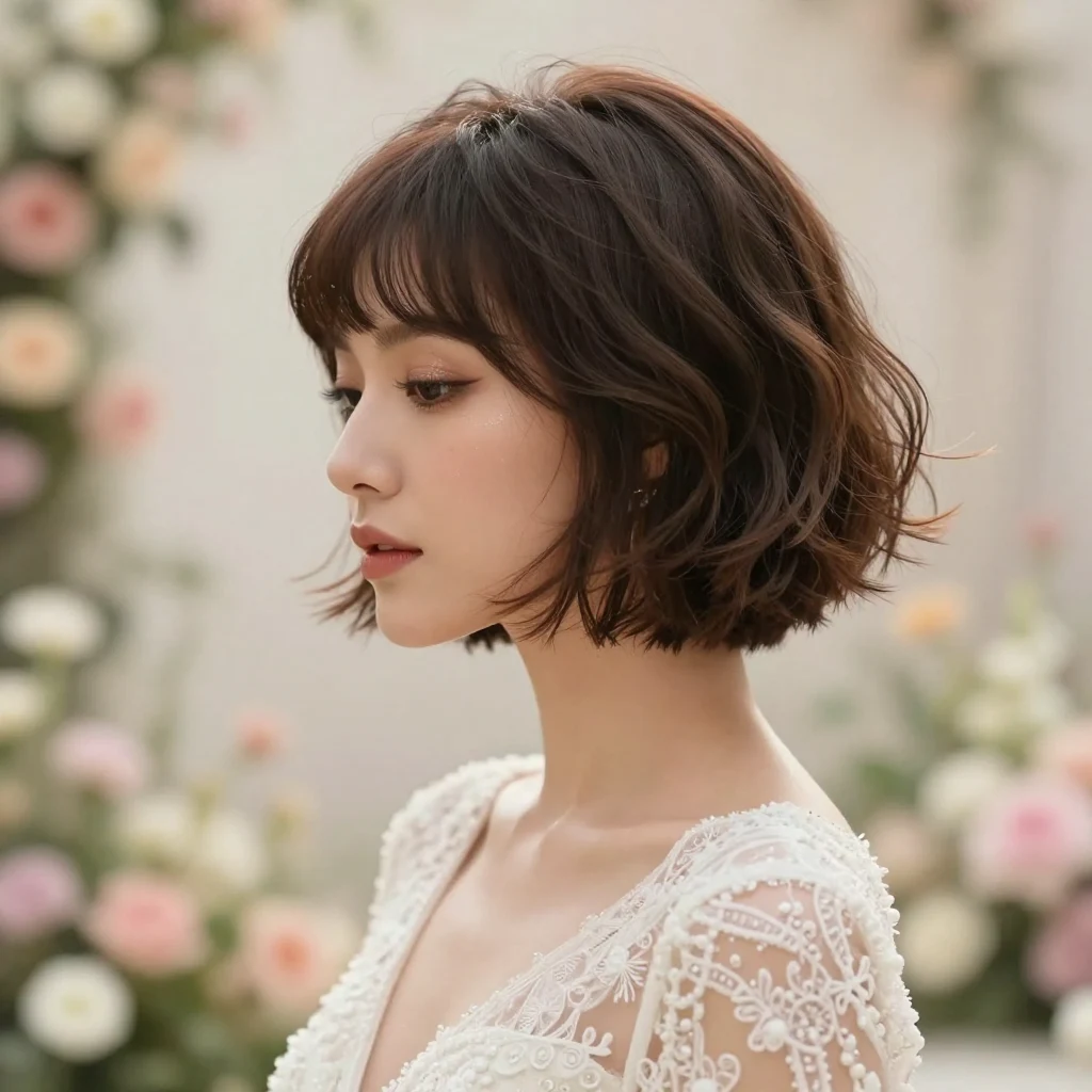 10. Textured Bob