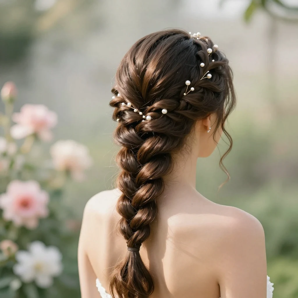 11. Braid and Bun Combo