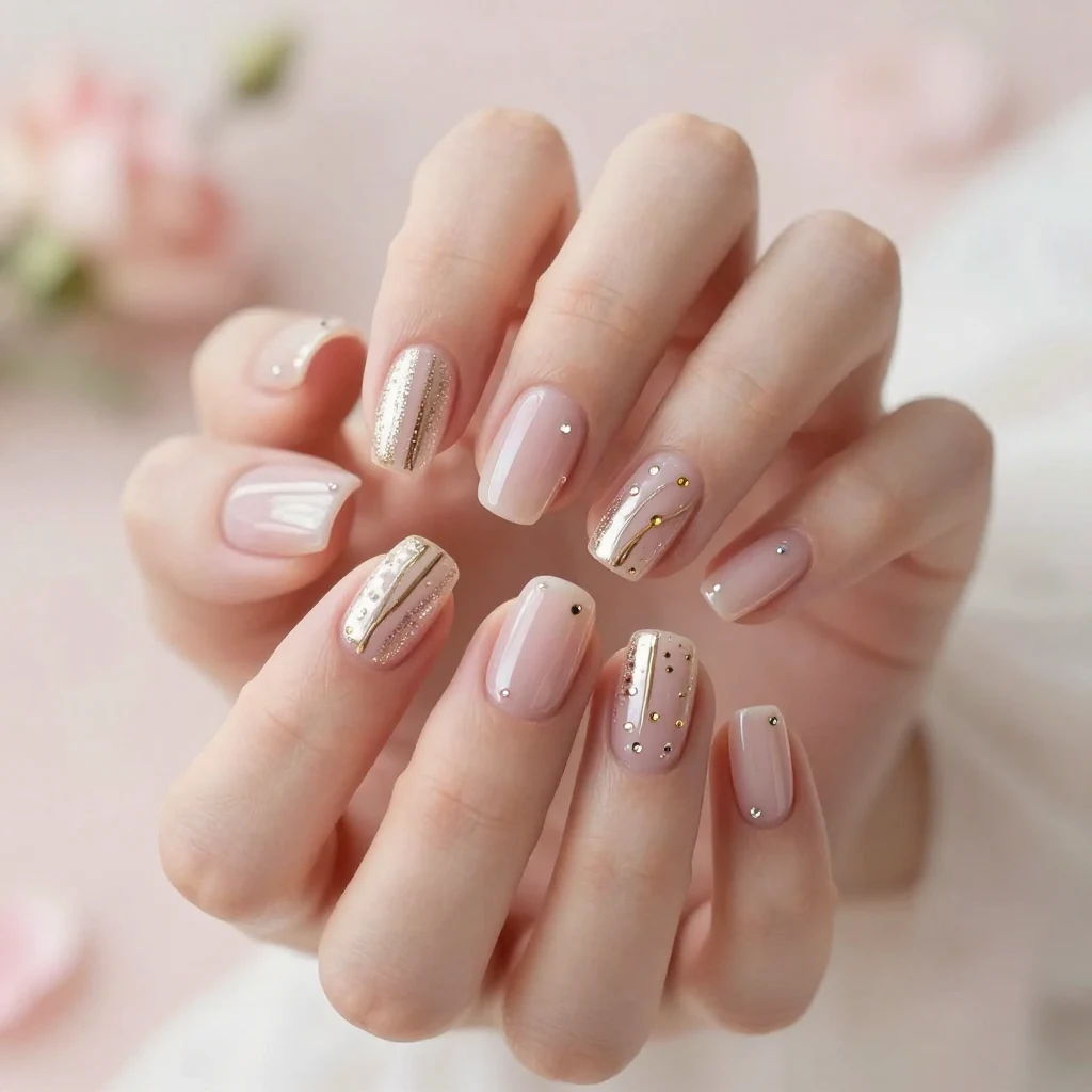 11. Metallic Accents