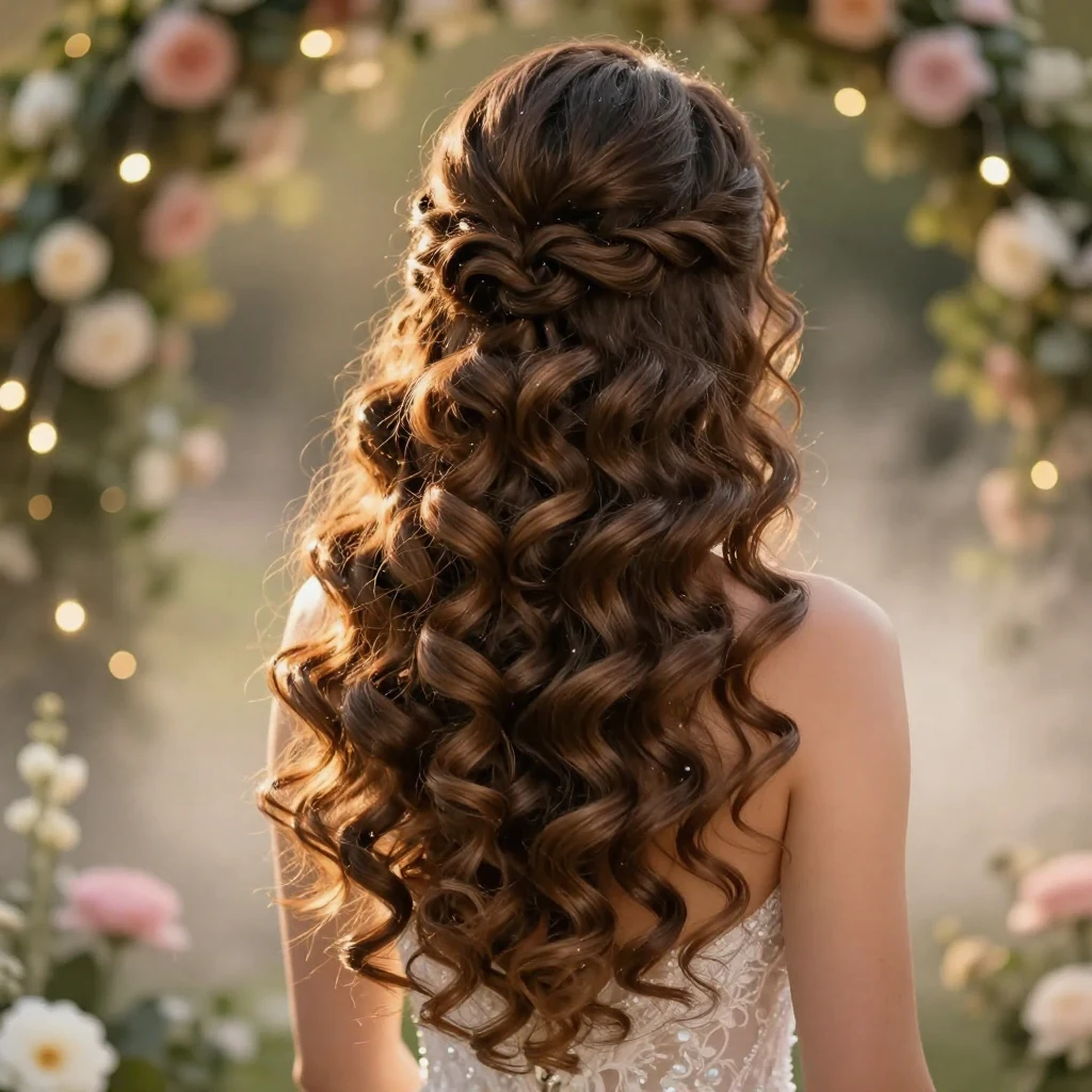 13. Side-Swept Curls