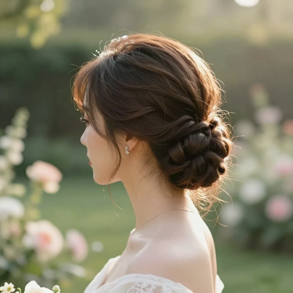 14. Classic Updo with Volume