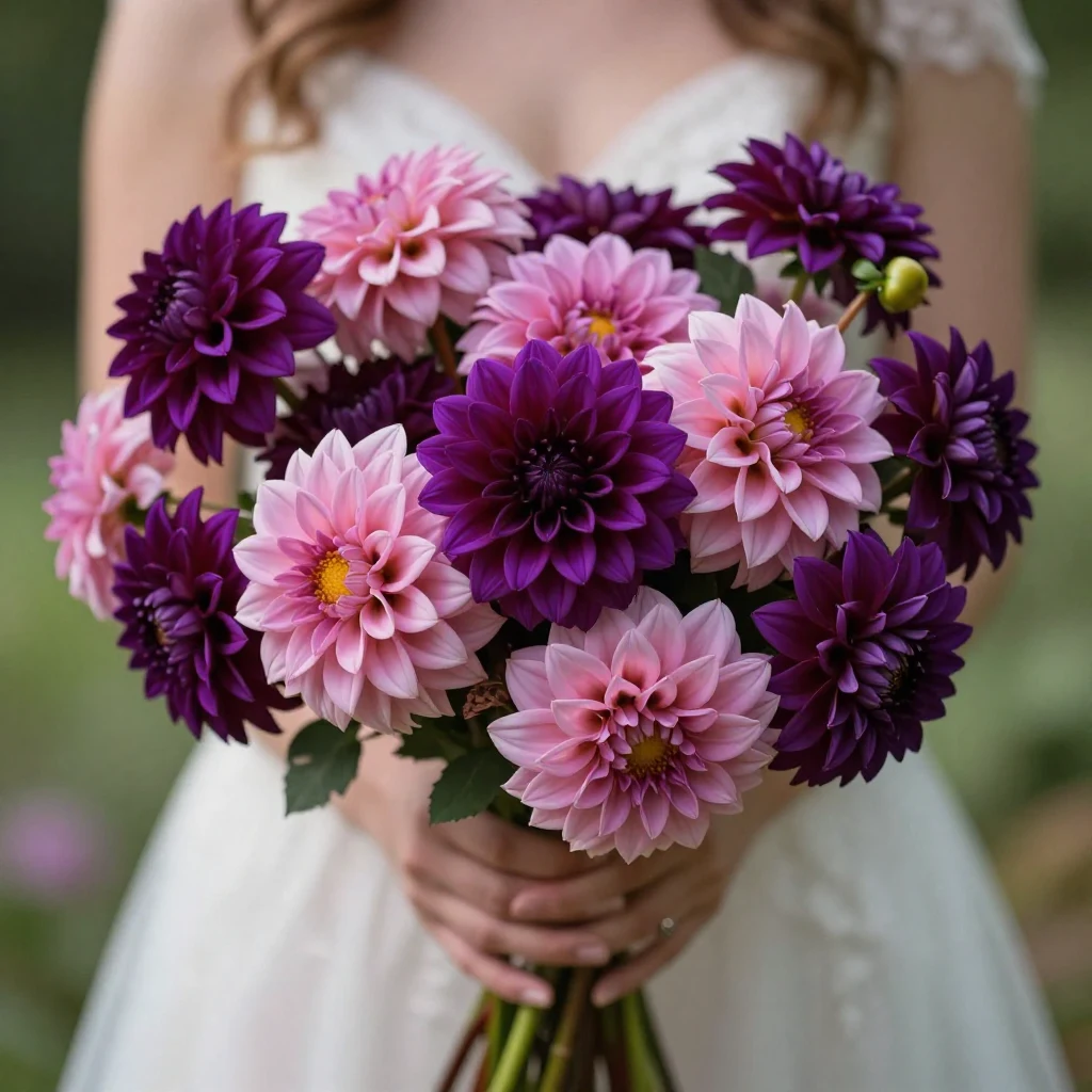 14. Exquisite Dahlia Bouquet