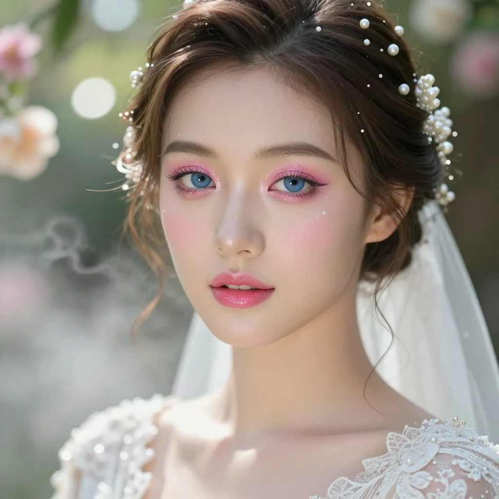 14. Soft Pink and Pearls