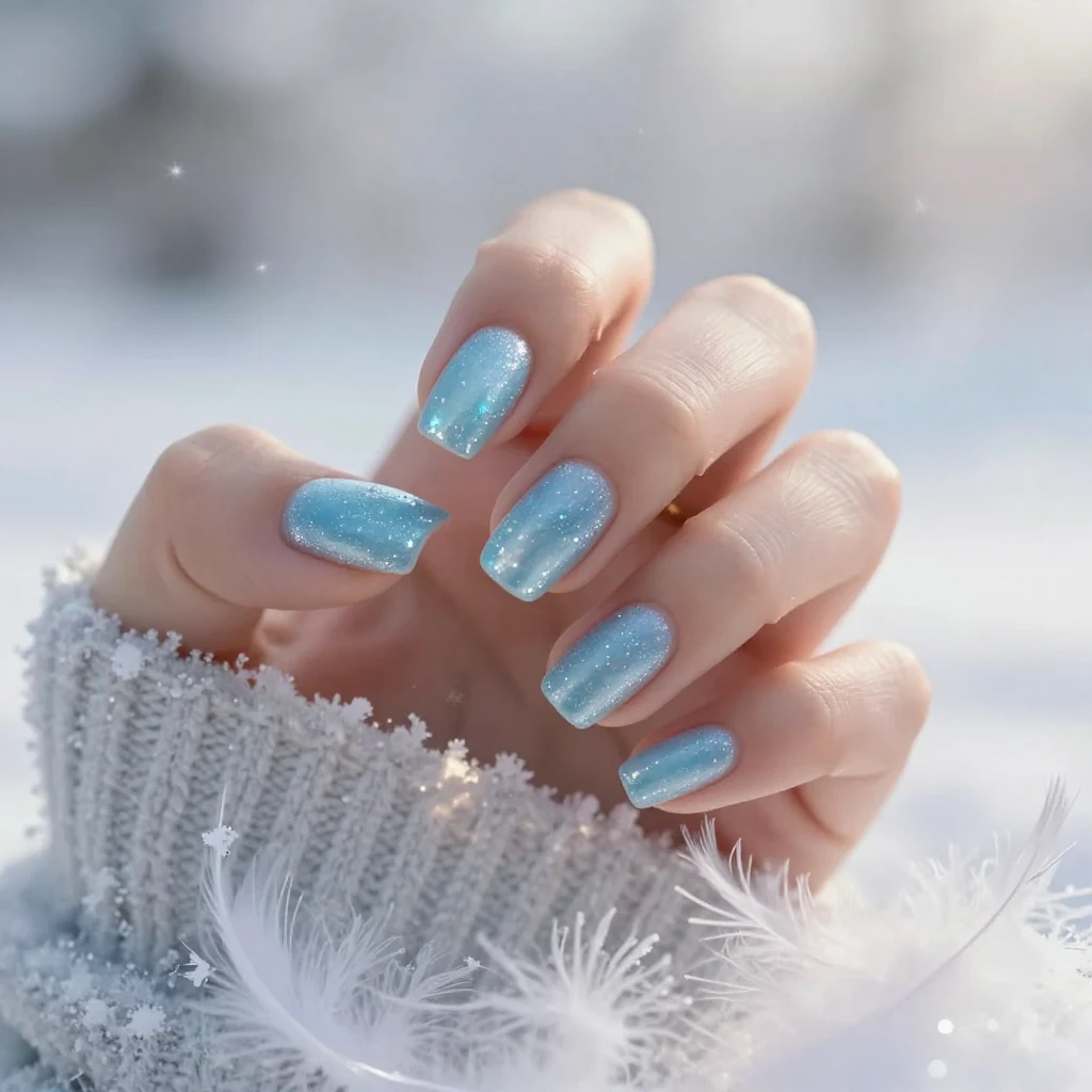 15. Ice Blue Shimmer