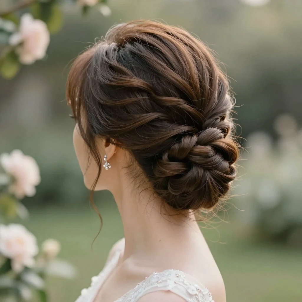 15. Knotted Updo