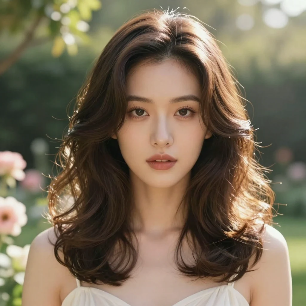 16. Elegant Shoulder-Length Waves