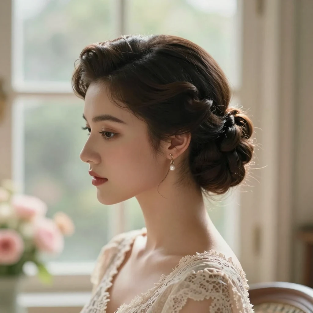 17. Beehive Updo