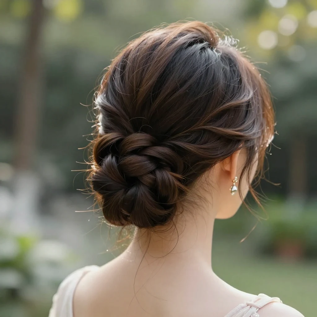 17. Knotted Updo
