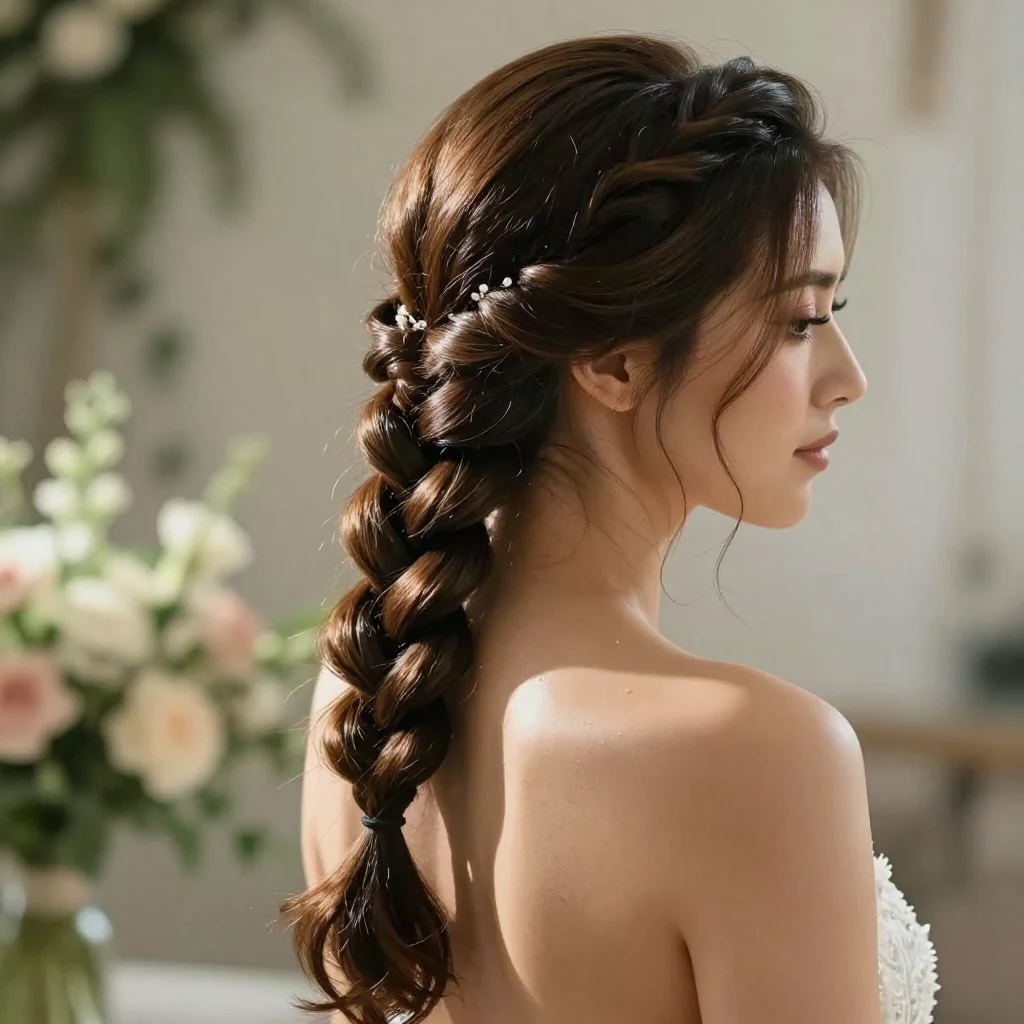 17. Sleek Side Braid