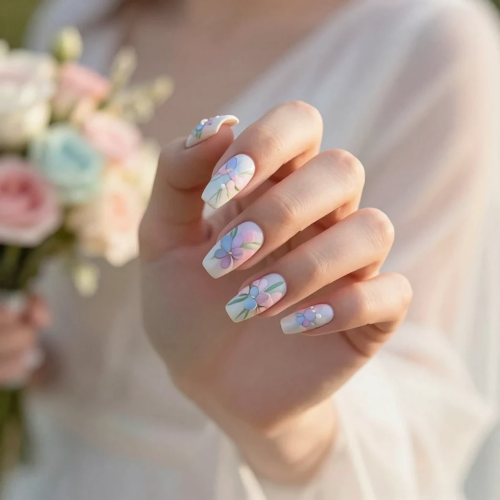 18. Elegant Pastel Blooms