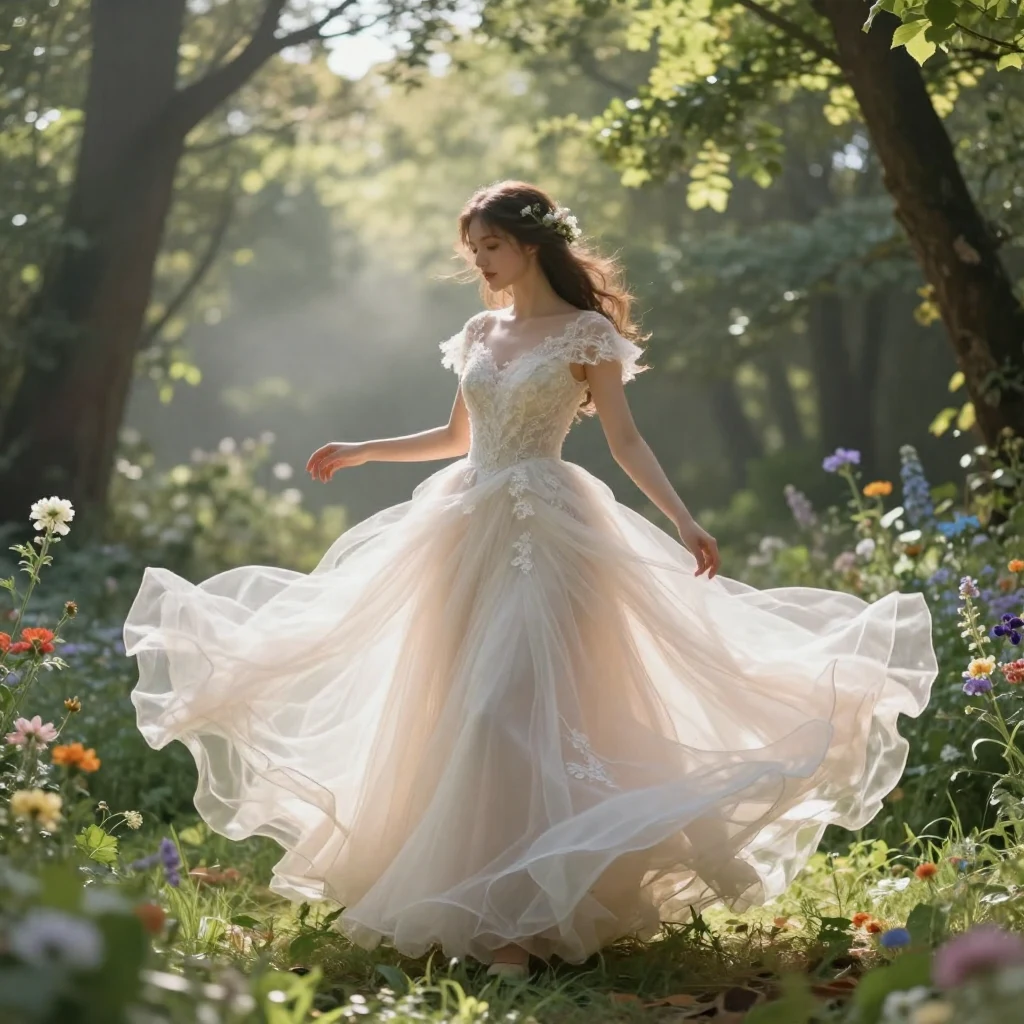 18. Layered Organza Skirts