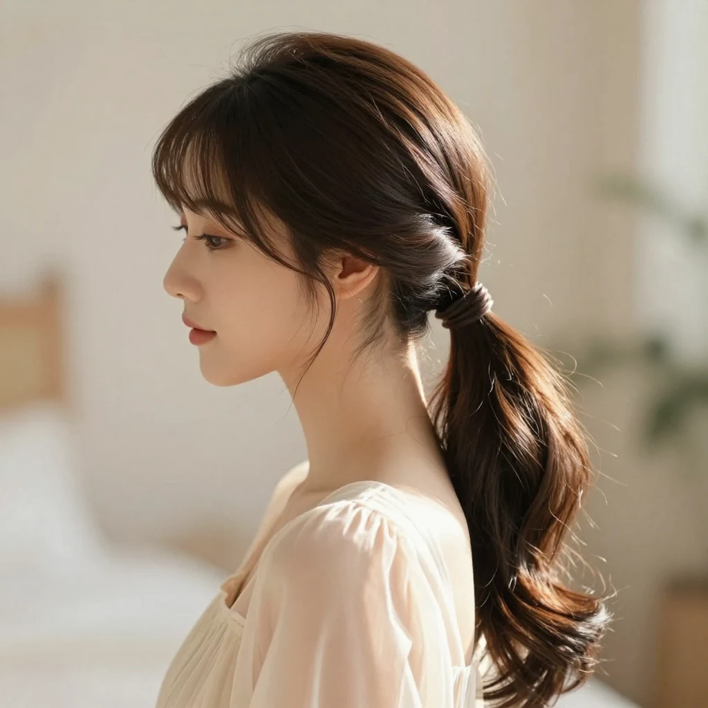 18. Ponytail with a Twist