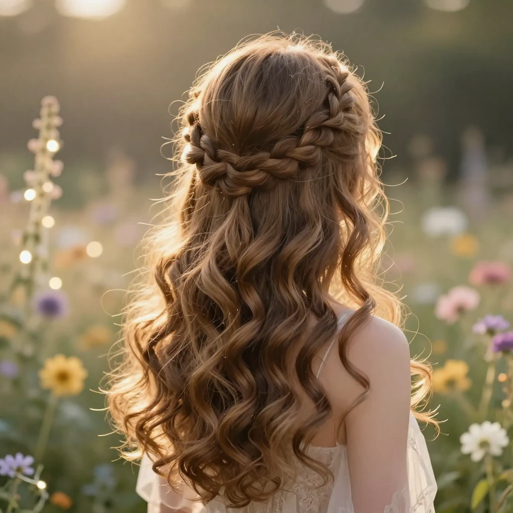19. Braided Side Crown