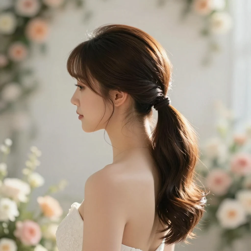 19. Chic and Simple Ponytail