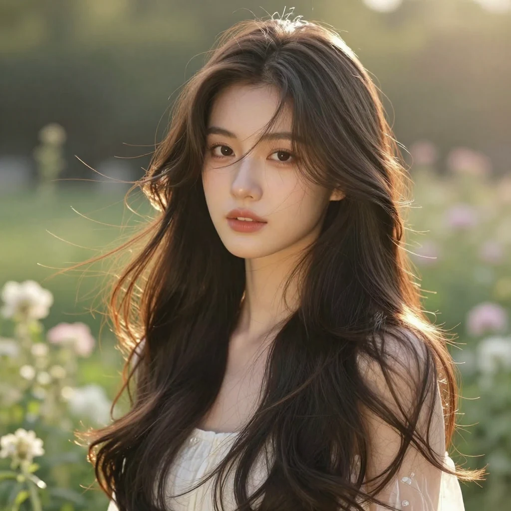 19. Hair Down with a Twist