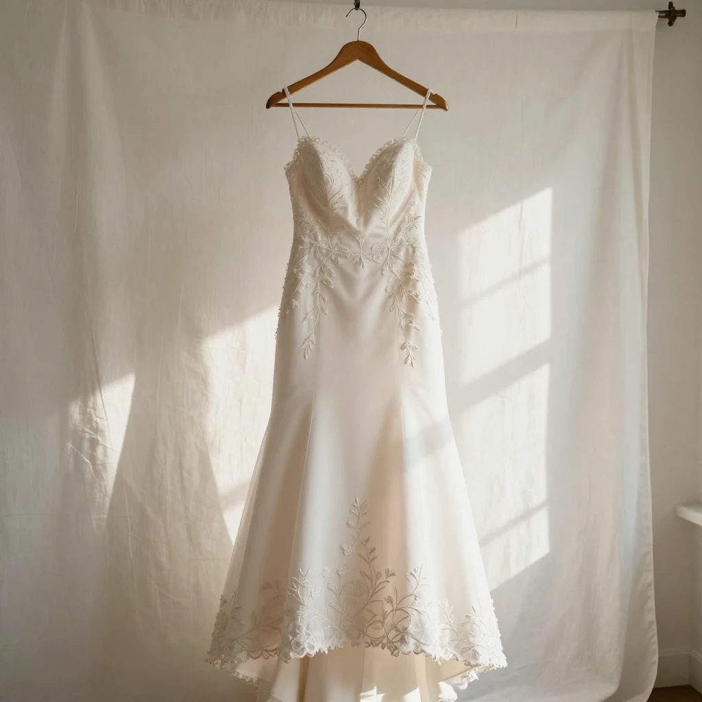 19. Simple Embroidered Dress