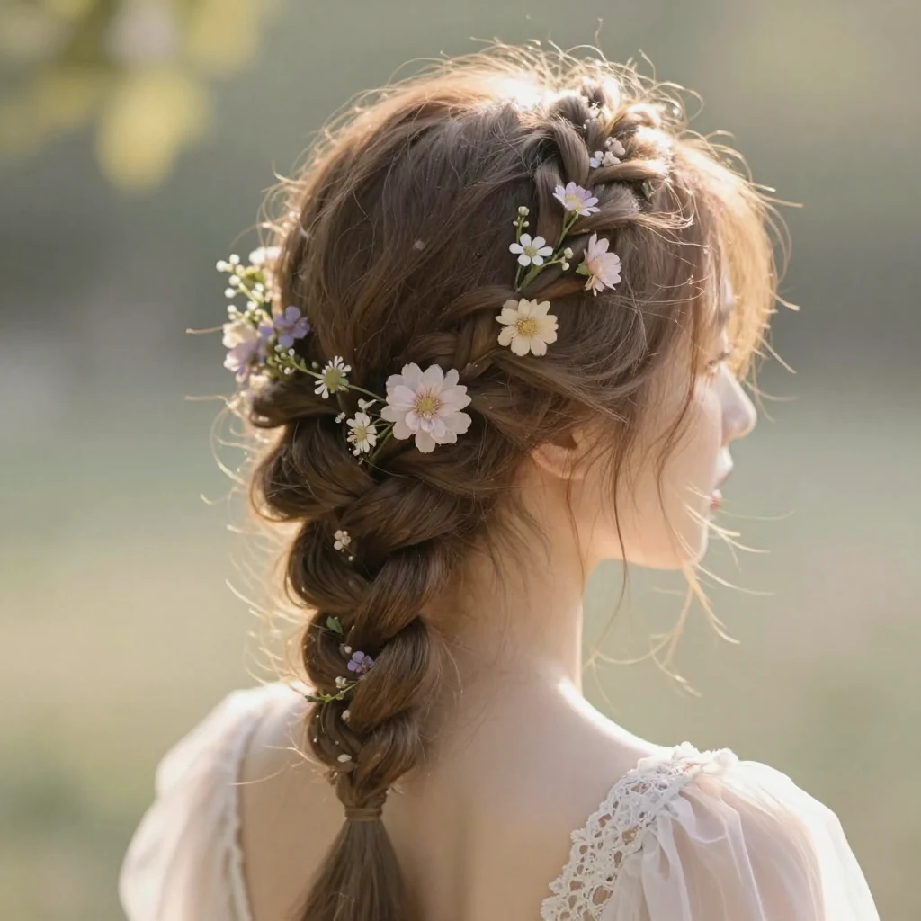 2. Braided Bun
