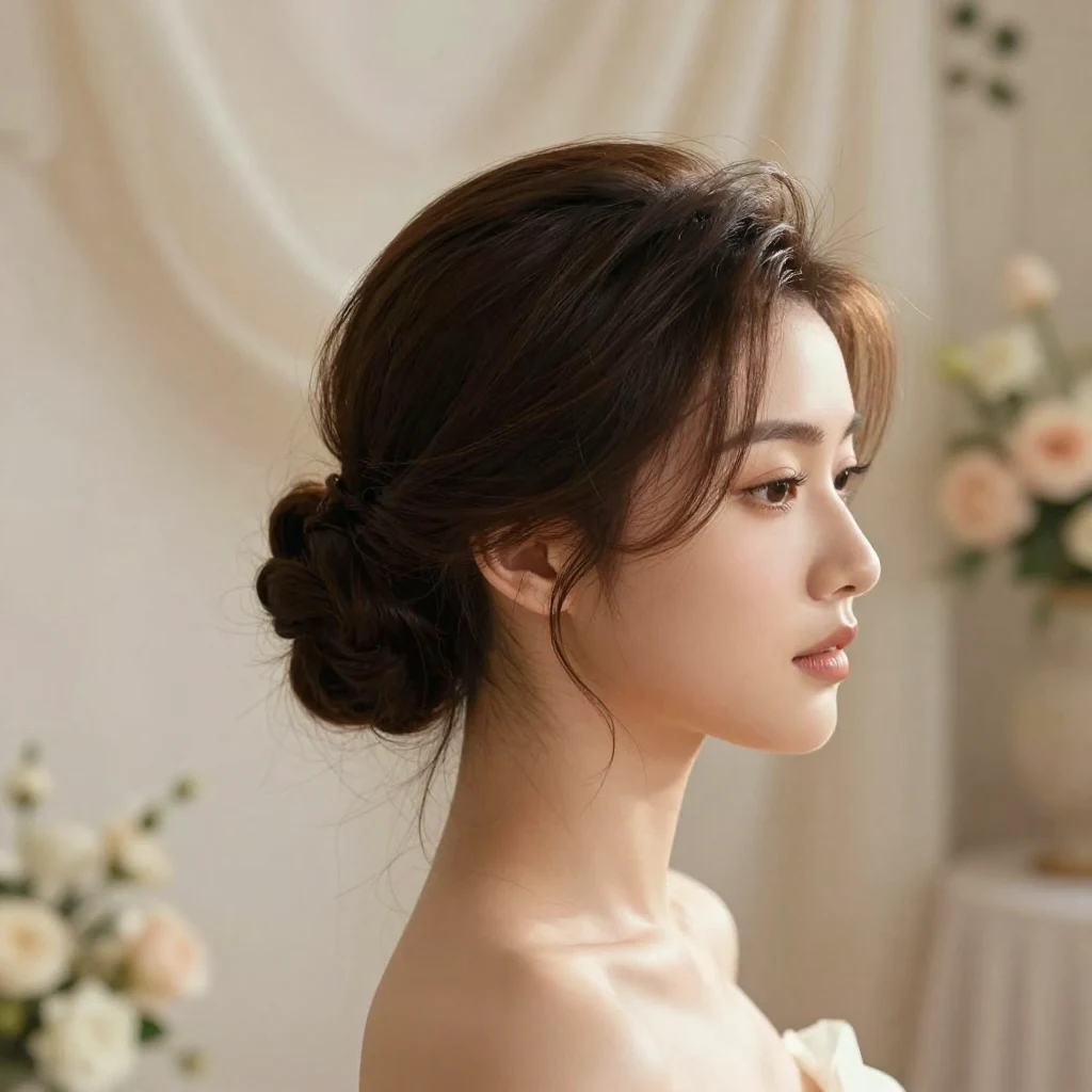 2. Classic Chignon