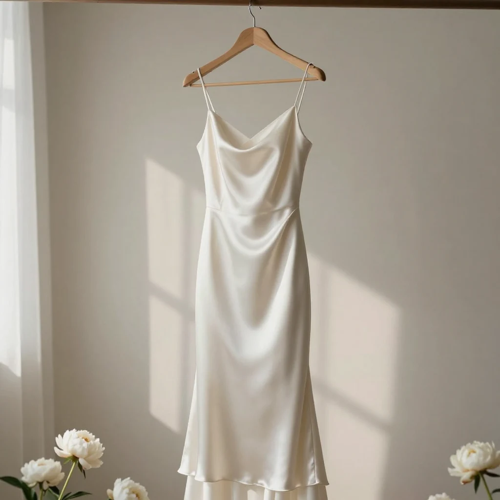 2. Elegant Slip Dress