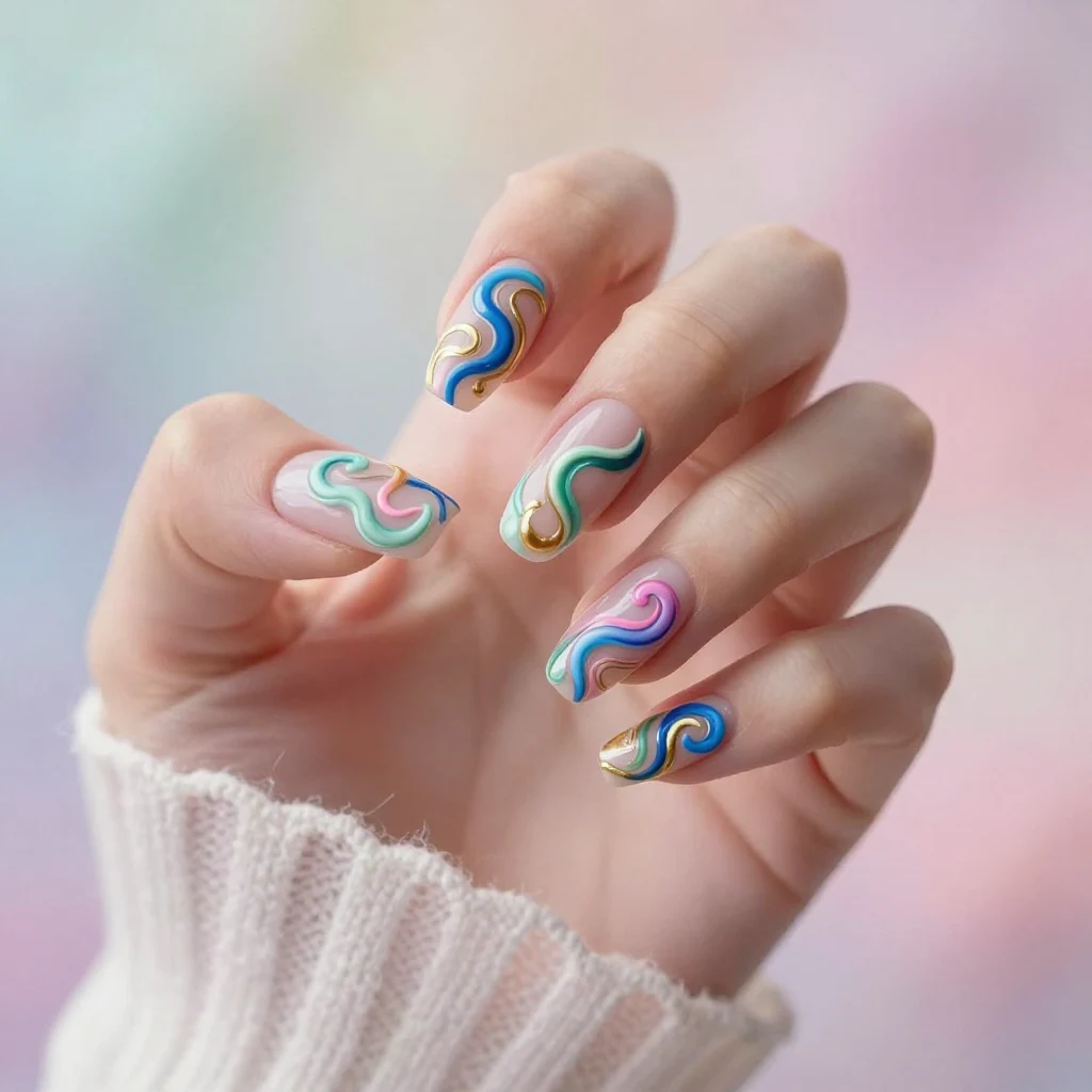 20. Artistic Swirls