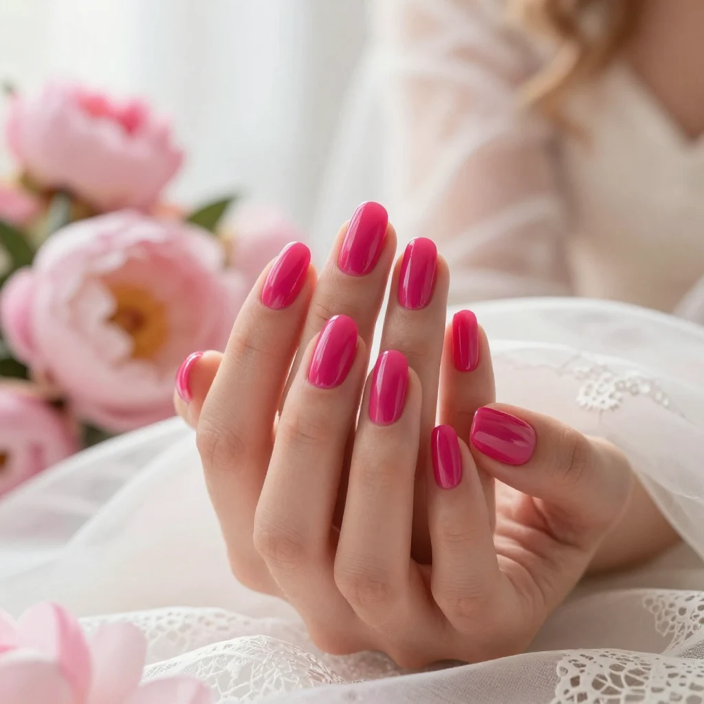 20. Bold Fuchsia Glam