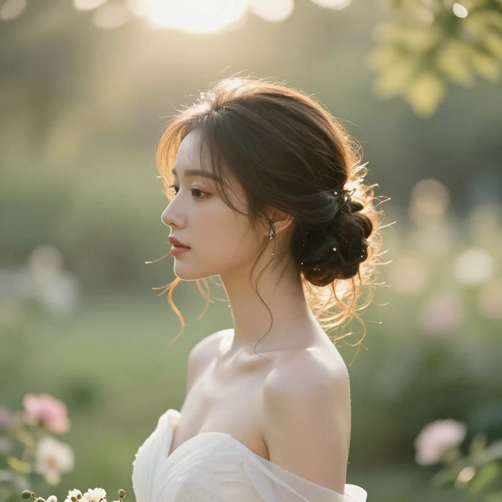 20. Loose and Lush Updo