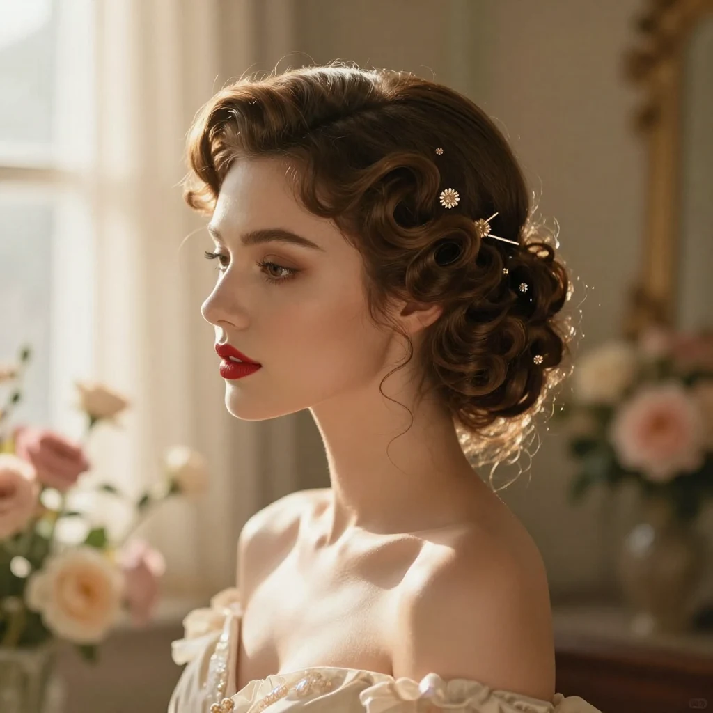 20. Vintage Inspired Updo