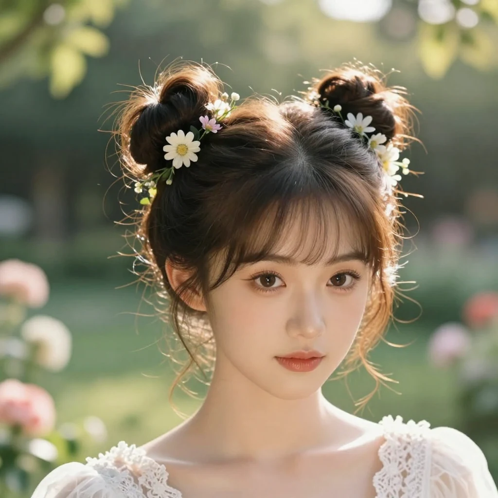 22. Double Buns