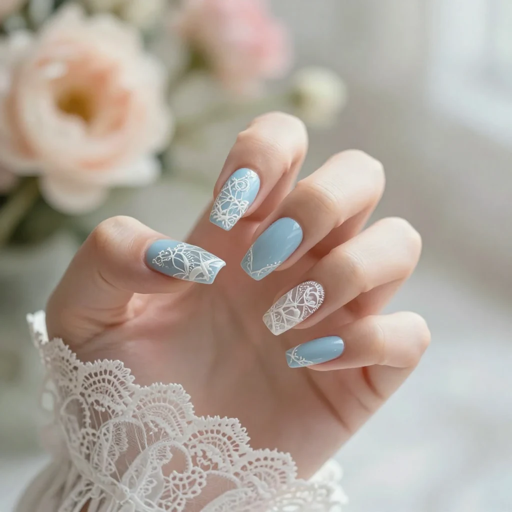 22. Vintage Blue Lace