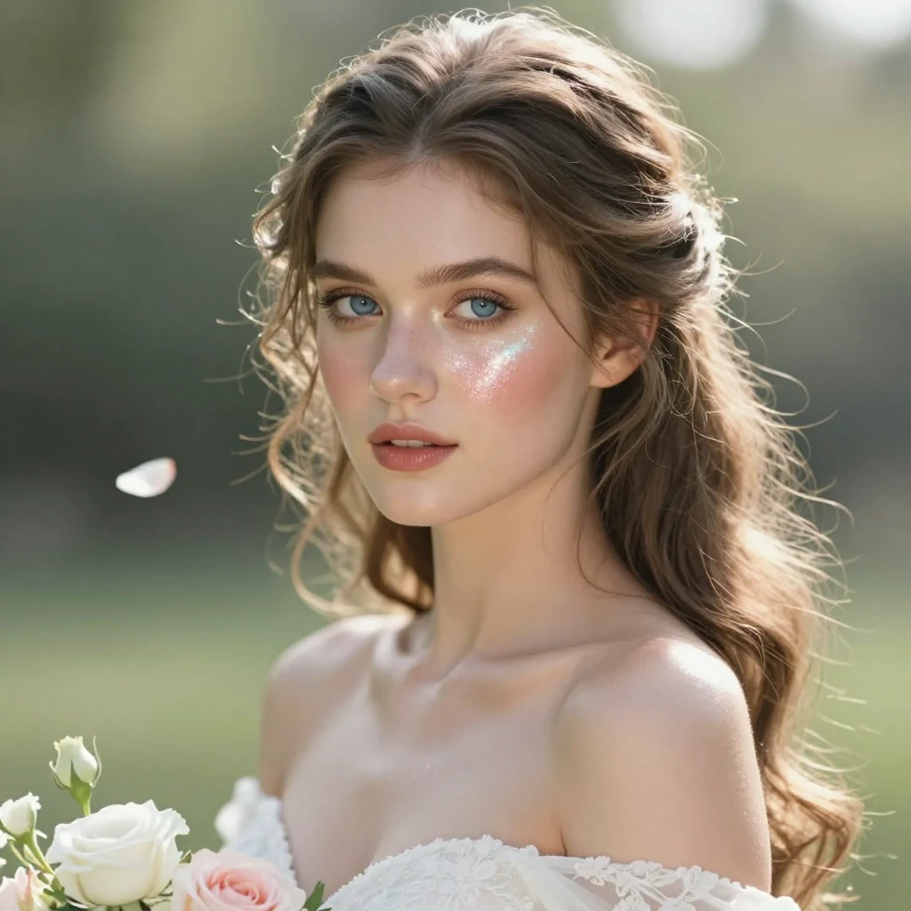 23. Romantic Glows with Highlighter