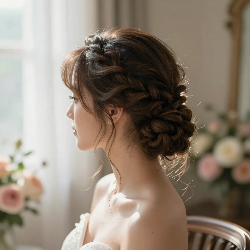 24. Fishtail Textured Bun