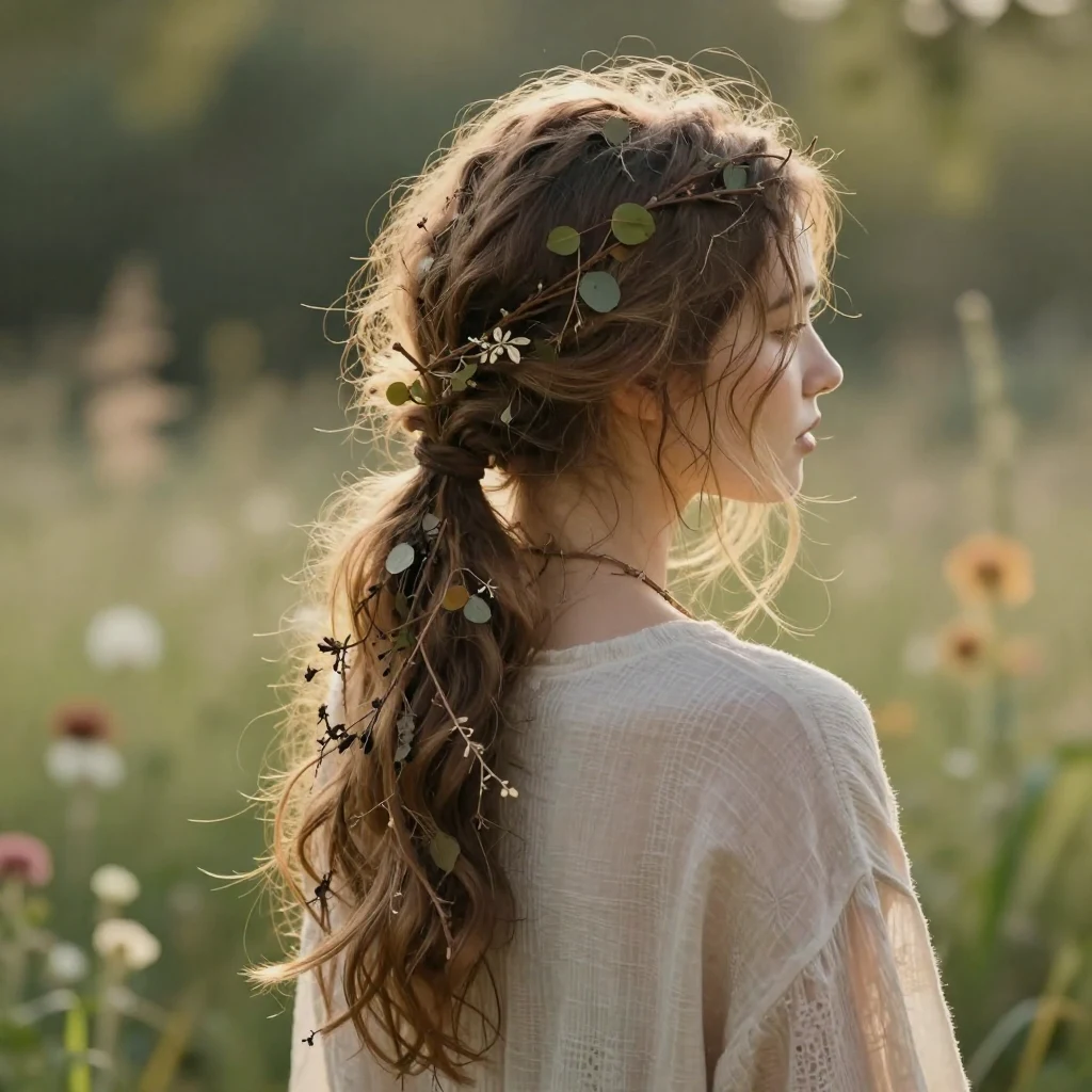 25. Bohemian Ponytail