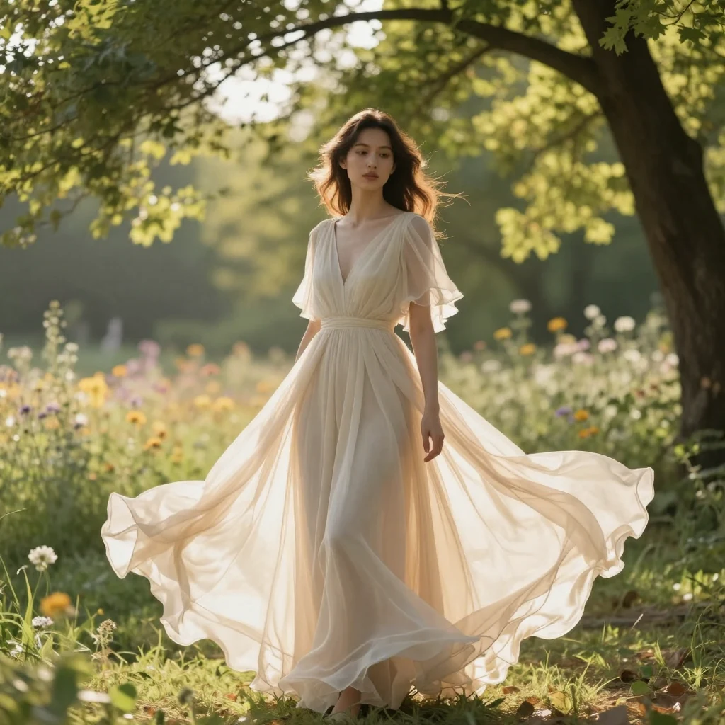 25. Chiffon Elegance