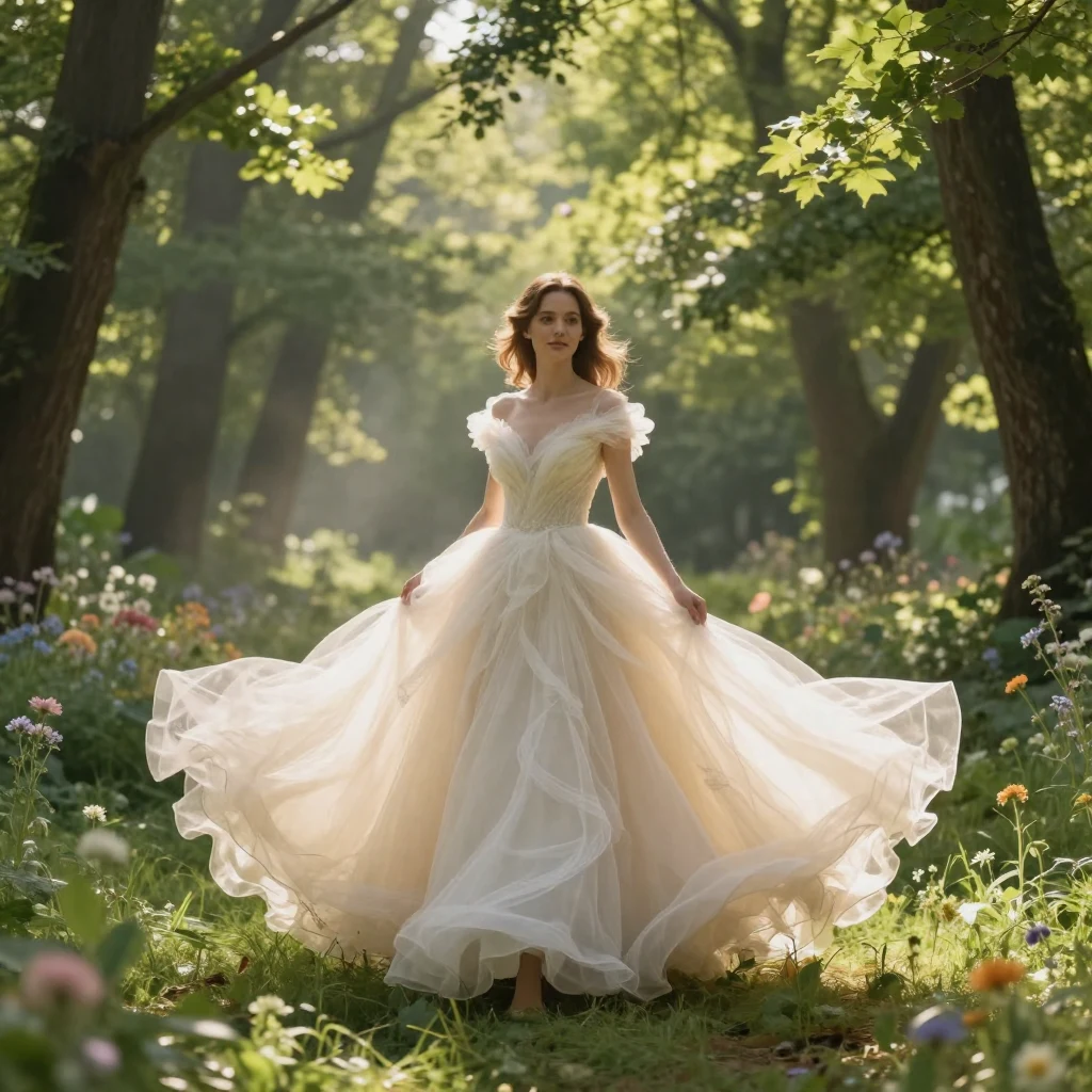 26. Soft Ball Gown
