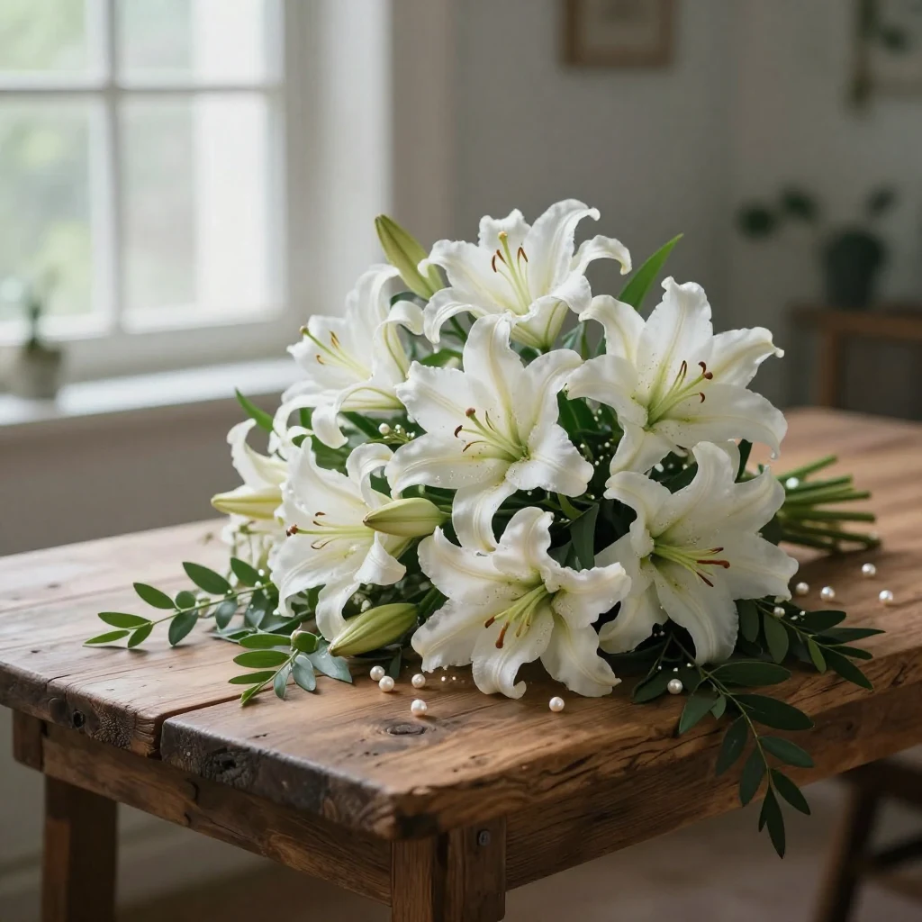 3. Elegant Lily Arrangement