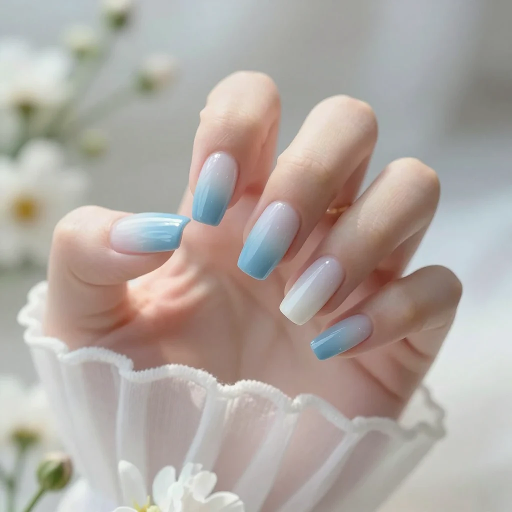3. Sky Blue Ombré