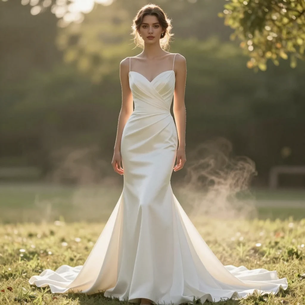 30. Minimalist Bias Cut Dress