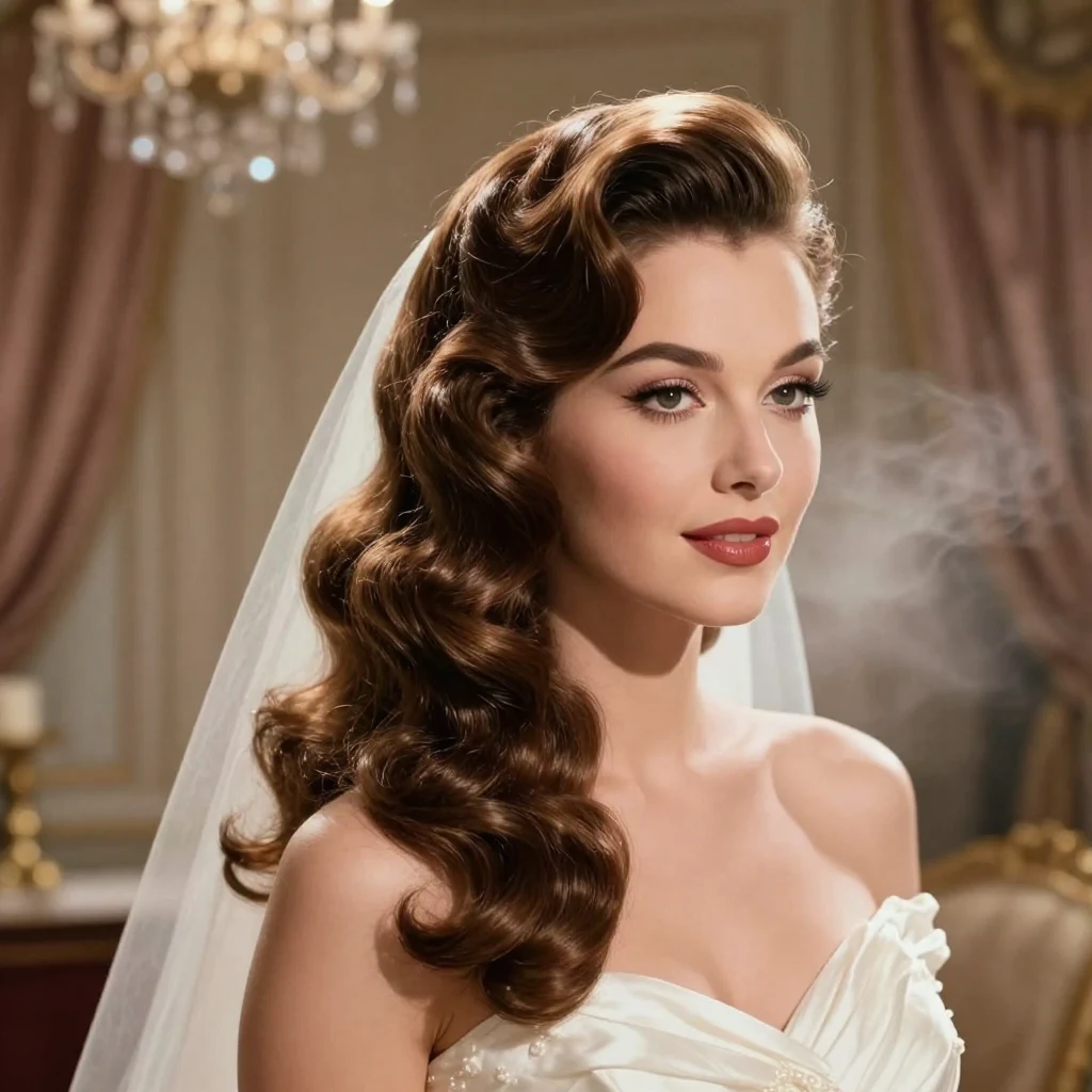 5. Vintage Hollywood Glam