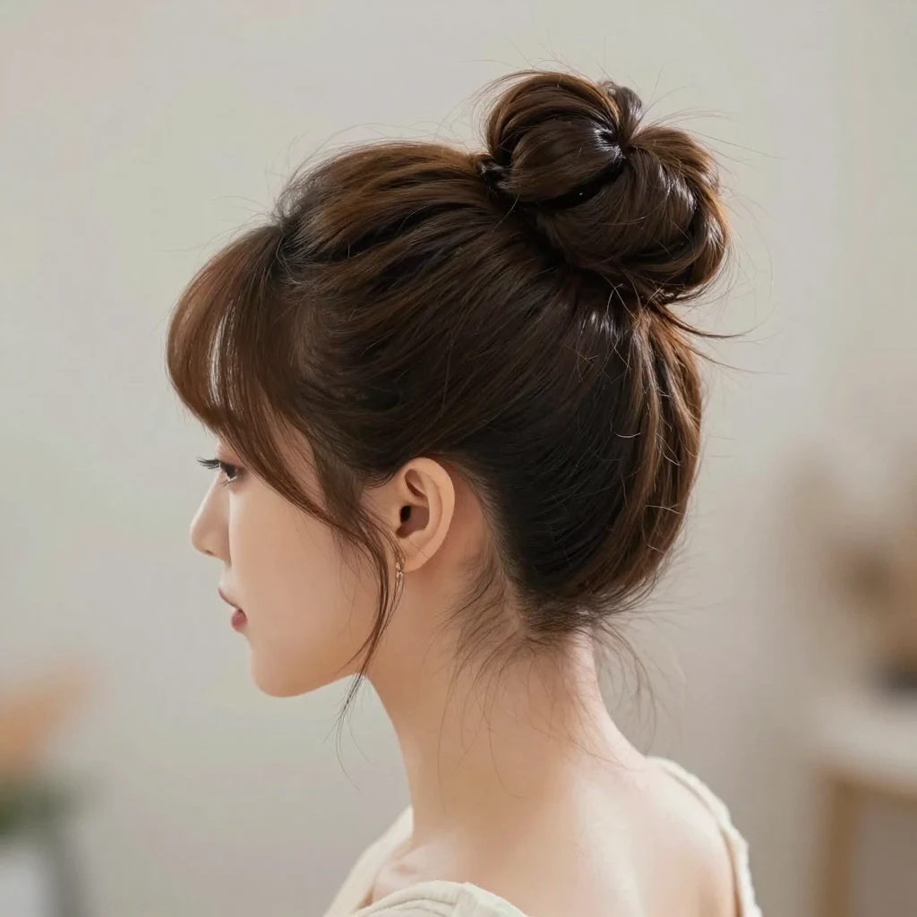 6. Knot Bun