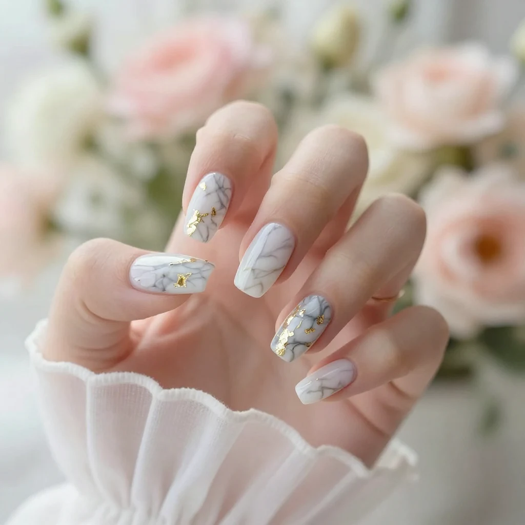 7. Marble Effect