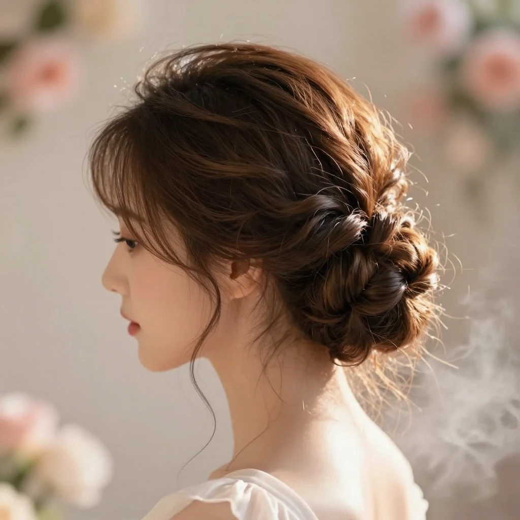 7. Twisted Updo