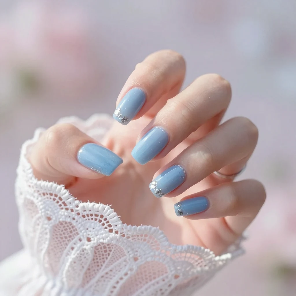8. Frosted Blue Charm