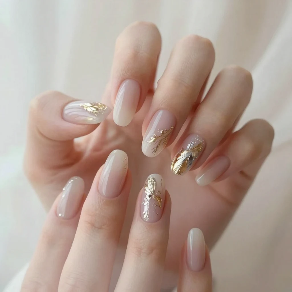 8. Metallic Foil Designs