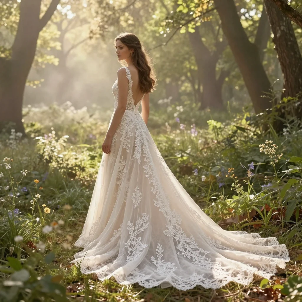 8. Romantic Lace Overlay