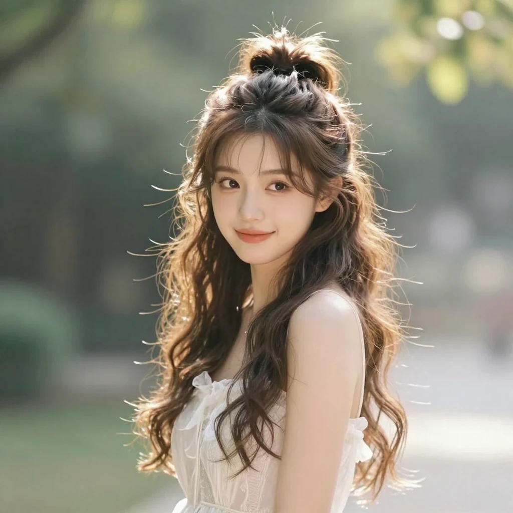 9. Messy Top Knot
