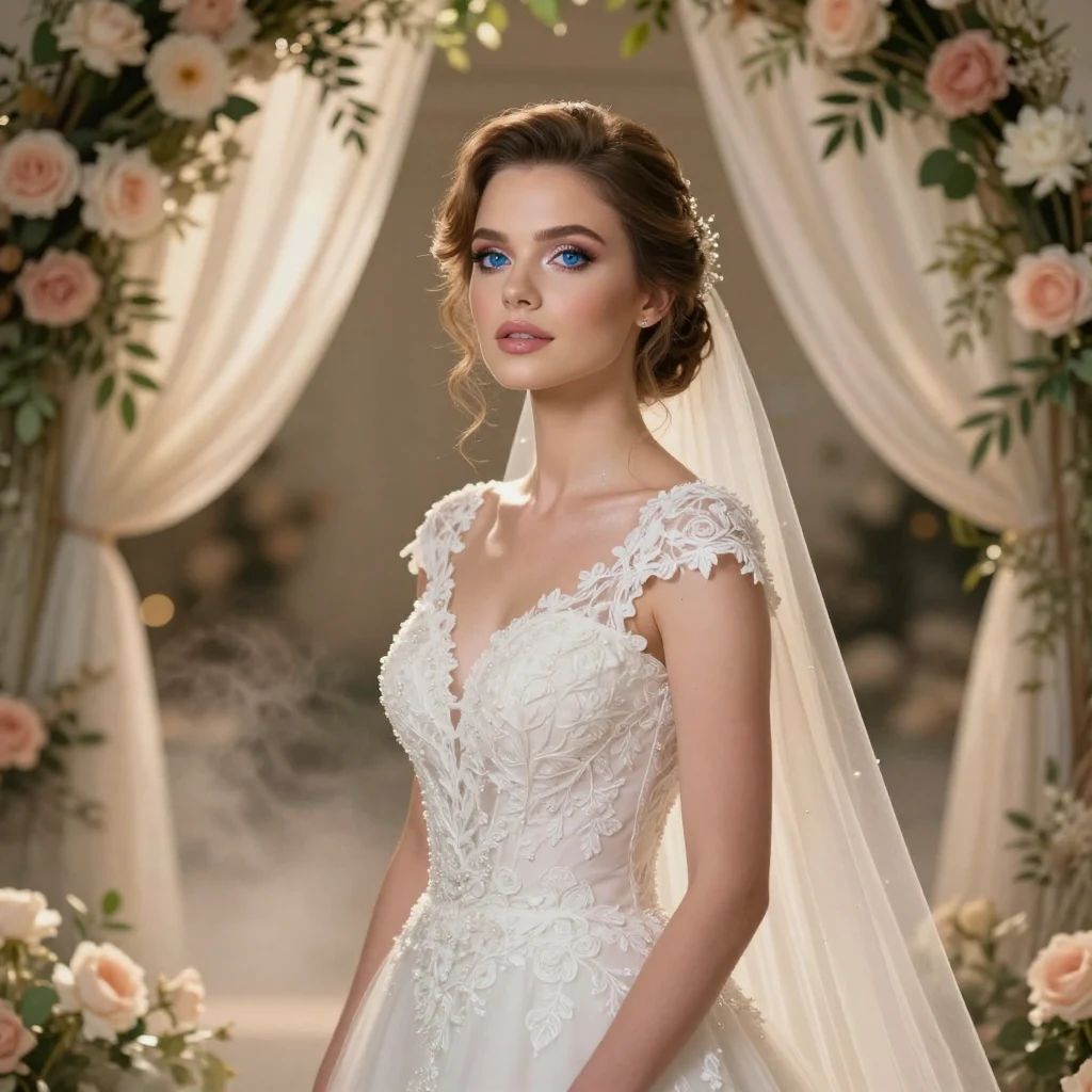 25 Wedding Makeup Looks for Blue Eyes That Make Them Sparkle