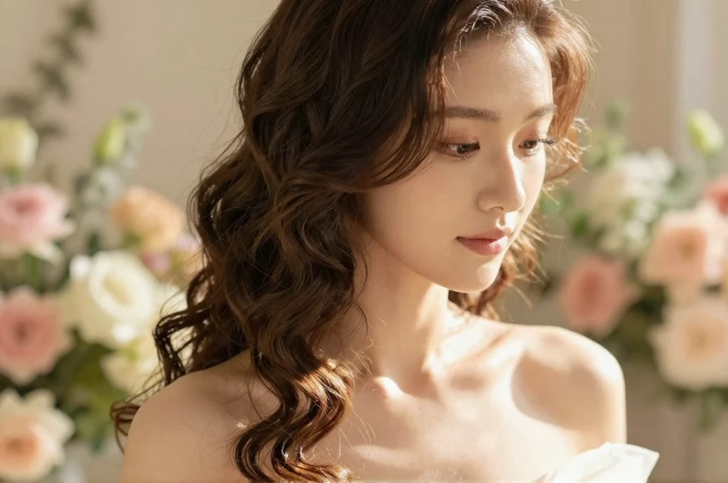 13. Side-Swept Curls