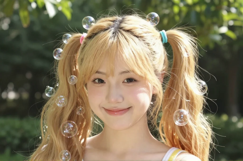 15. Bubble Ponytail