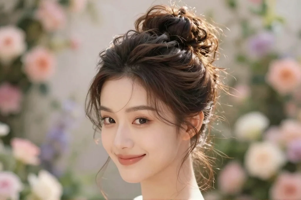 3. Voluminous Updo